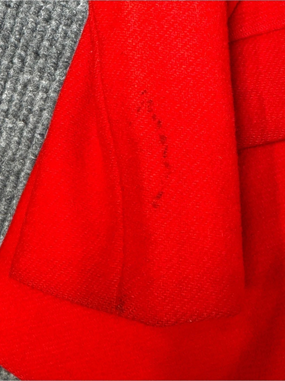 Pendleton Red Wool Pea Coat - Picture 8 of 11
